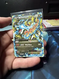 Mega M Charizard EX Flashfire Holo Ultra Rare Card 69/106 XY Pokemon TCG - Image 3