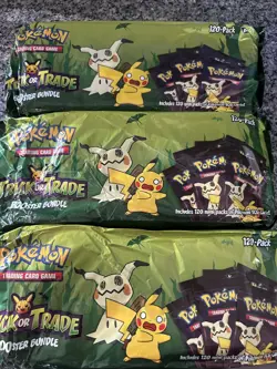 Pokemon 120-Pack Trick or Trade Booster Bundle Trading Card Game 2023 Edition - Image 1