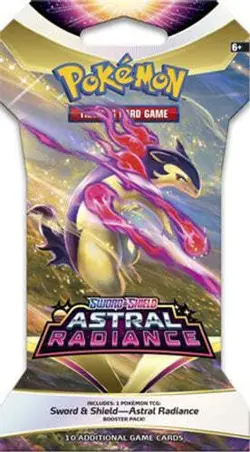 Pokemon Cards - Sword & Shield: Astral Radiance - BLISTER BOOSTER PACK (10 Cards 820650850240 - Image 1
