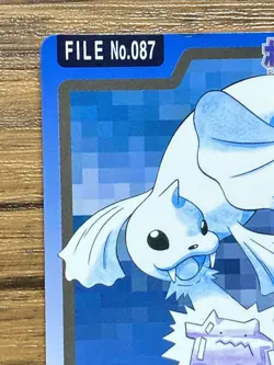 Pokemon Carddass Card Dewgong File No.87 Bandai Pocket Monsters 1997 Japan - Image 3