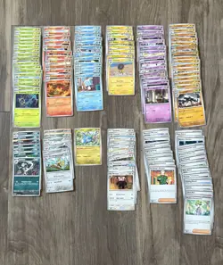 Pokemon TCG Mega Evolution - Almost Complete Base Set BULK 242 Card Lot READ - Image 1