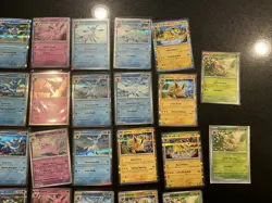 Pokemon Holo Lot Flareon, Vaporeon, Espeon, Glaceon, Jolteon & Leafeon. 30 Cards - Image 3