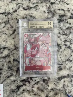 Uta OP01-005 (Premium Card Collection -Uta-) One Piece Foil BGS 10 - Image 1