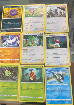 LOT OF 53 POKEMON TCG CARDS ( COMMOM / BASIC) 2007,16,17,18,20,21,AND 2022 - Image 1