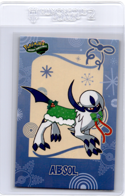 Absol Peruvian christmas pokemon card - Image 1