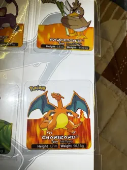 2006 Charizard Lamin Card Set Of 10 Pokemon Exclusive - Image 1