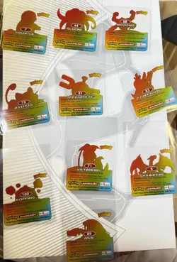 2006 Charizard Lamin Card Set Of 10 Pokemon Exclusive - Image 3