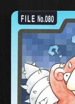 Slowbro No.080 MP Bandai Carddass File Japanese Pokemon Card TCG - Image 4