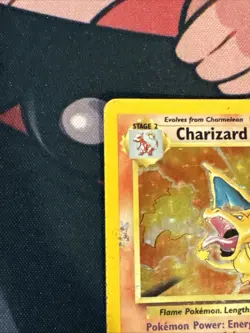 Pokemon TCG Charizard Base Set Holo Unlimited Rare Card 4/102 HP - Image 2