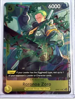 Roronoa Zoro (One Piece Day Dallas 2025) OP07-113 One Piece Promotion Cards Foil - Image 1