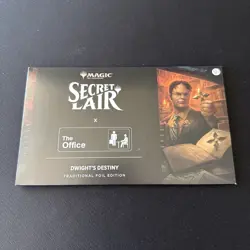 IN HAND - MTG Secret Lair x The Office: Dwight's Destiny Foil Edition Sealed - Image 1
