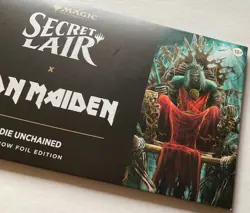 Secret Lair x Iron Maiden: Eddie Unchained Rainbow Foil MtG Magic - Image 3