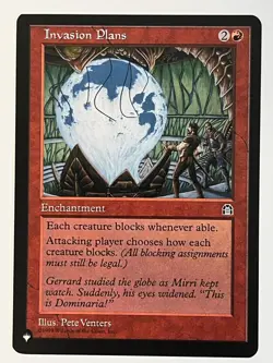 Invasion Plans The List Reprints Non-Foil Regular MTG NM - Image 1