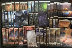 Magic the Gathering Full Art Land Lot x44 (Non-Foil) - Image 1