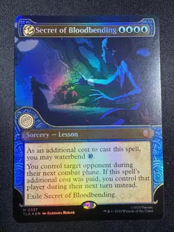 Secret of Bloodbending - SHOWCASE FOIL - MtG Avatar: The Last Airbender - Image 1