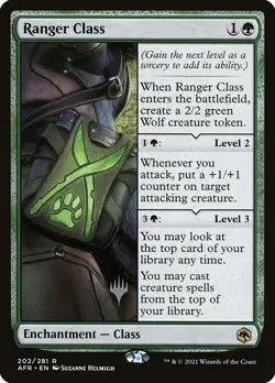 Ranger Class Foil - Adventures In The Forgotten Realms Promos MTG-LP - Image 1