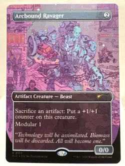 Arcbound Ravager (2105) (Galaxy Foil) Secret Lair Drop Foil Original Drop - Image 1
