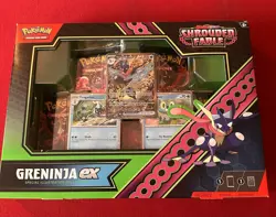 Pokemon Shrouded Fable Greninja EX Special Illustration Collection Box Sealed - Image 1