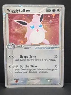 Wigglytuff ex 101/101 Hidden Legends Holo Rare Pokemon TCG Nintendo HP - Image 1