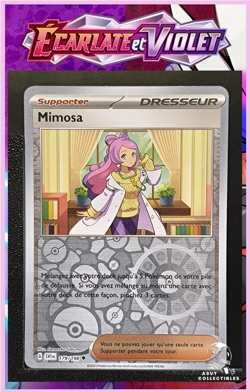 Carte Pokemon Mimosa 179/198 Reverse EV1 : Ecarlate et Violet FR - Image 1