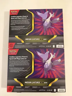 Lot Of 2 Mega Evolutions Mega Latias EX Box Sealed New Pokemon TCG Promo - Image 2