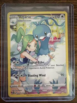 Pokemon TCG Illustration Altaria Holo Ultra Rare TG11/TG30 Silver Tempest NM - Image 1