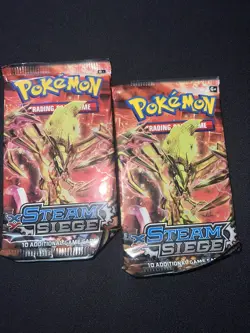 Pokemon TCG XY Steam Siege Factory Sealed Booster Pack YVELTAL ART ! FAST SHIP ! - Image 1