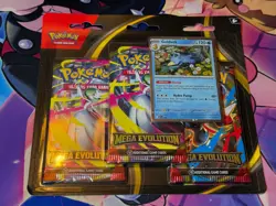 Pokemon TCG - Mega Evolution 3 Pack Blister - Golduck - Brand New & Sealed ✅ - Image 1