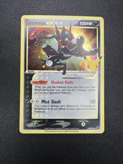 Gold Star Greninja SWSH144 - Black Star Promo - Pokemon Holo - LP - Image 1