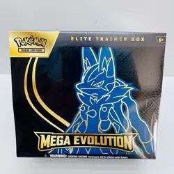 Pokemon Mega Evolution Elite Trainer Box (ETB) Lucario - New Factory Sealed - Image 1