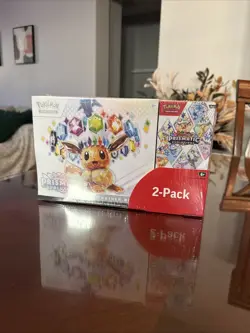 Pokemon Prismatic Evolutions Costco Booster Bundle 2 Sealed Pack - Image 1