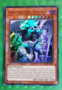 Yu-Gi-Oh BLRR, Finsterlord Nasten "near mint", 1. Auflage - Image 1