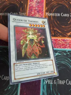 Yugioh Queen of Thorns CSOC-EN042 Super Rare 1st Edition Near Mint - Image 2