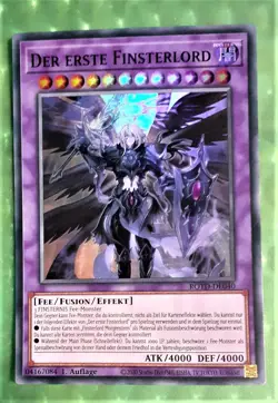 Yu-Gi-Oh ROTD Der erste Finsterlord "near mint" NEU - 1. Auflage - Image 1