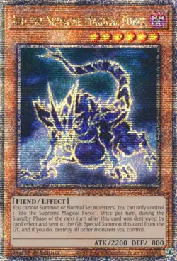 Yugioh Ido the Supreme Magical Force - MP24-EN026 - Quarter Century Rare 1st Ed - Image 1