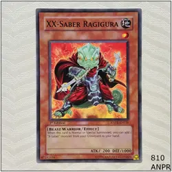 XX-Saber Ragigura - ANPR-EN036 - Common 1st Edition Yugioh - Image 1