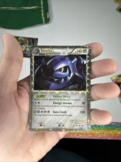 Pokemon TCG Steelix Holo Ultra Rare Prime Edition 2010 Unleashed Card 87/95 - Image 1