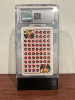 CGC 10 Charizard Pokemon Stadium Playing Card 1998 Red Deck 3D (POP 3) - Image 2