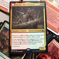 Custom COMMANDER DECK 100 English MTG Cards. ***Twighlight WEREWOLF's Tribal*** - Image 1