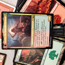 Custom COMMANDER DECK 100 English MTG Cards. ***Twighlight WEREWOLF's Tribal*** - Image 2