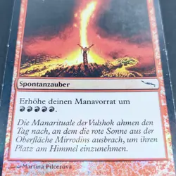 MTG Magic The Gathering - Karte FOIL Lied des Brodelns / Seething Song 104/306 - Image 3