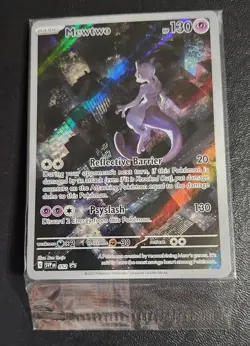 Mewtwo 52 Promo Pokemon Card Black Star BRAND NEW SEALED ! - Image 1