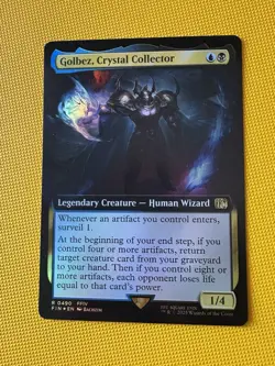 Golbez, Crystal Collector Borderless Card MTG Magic: The Gathering - Image 1