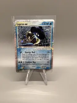 Lapras ex 99/109 Holo Rare Ruby and Sapphire Pokemon Card HP DMG - Image 1