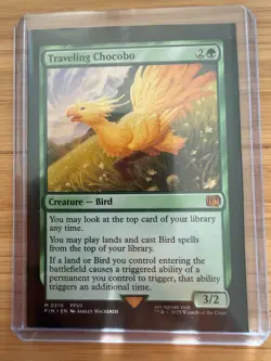 Traveling Chocobo M 0210 Regular Final Fantasy Magic the Gathering MTG Card NM - Image 1