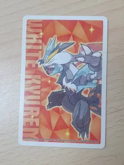 2012 Japanese Pokemon Poker SERVINE White Kyurem B&W Deck #2 Playing Card - Image 3
