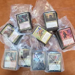 5 Magic Decks. Commander Cards Custom Budget Collection Bulk Discount Requested - Image 1