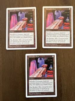 3x Ashnod's Altar - Fifth Edition (5ED) - Magic The Gathering MTG - Near Mint NM - Image 1