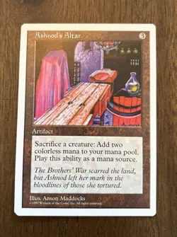 3x Ashnod's Altar - Fifth Edition (5ED) - Magic The Gathering MTG - Near Mint NM - Image 3