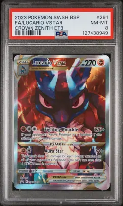 Lucario VSTAR SWSH291 SWSH: Sword & Shield Promo Cards Holo for sale online - Image 1